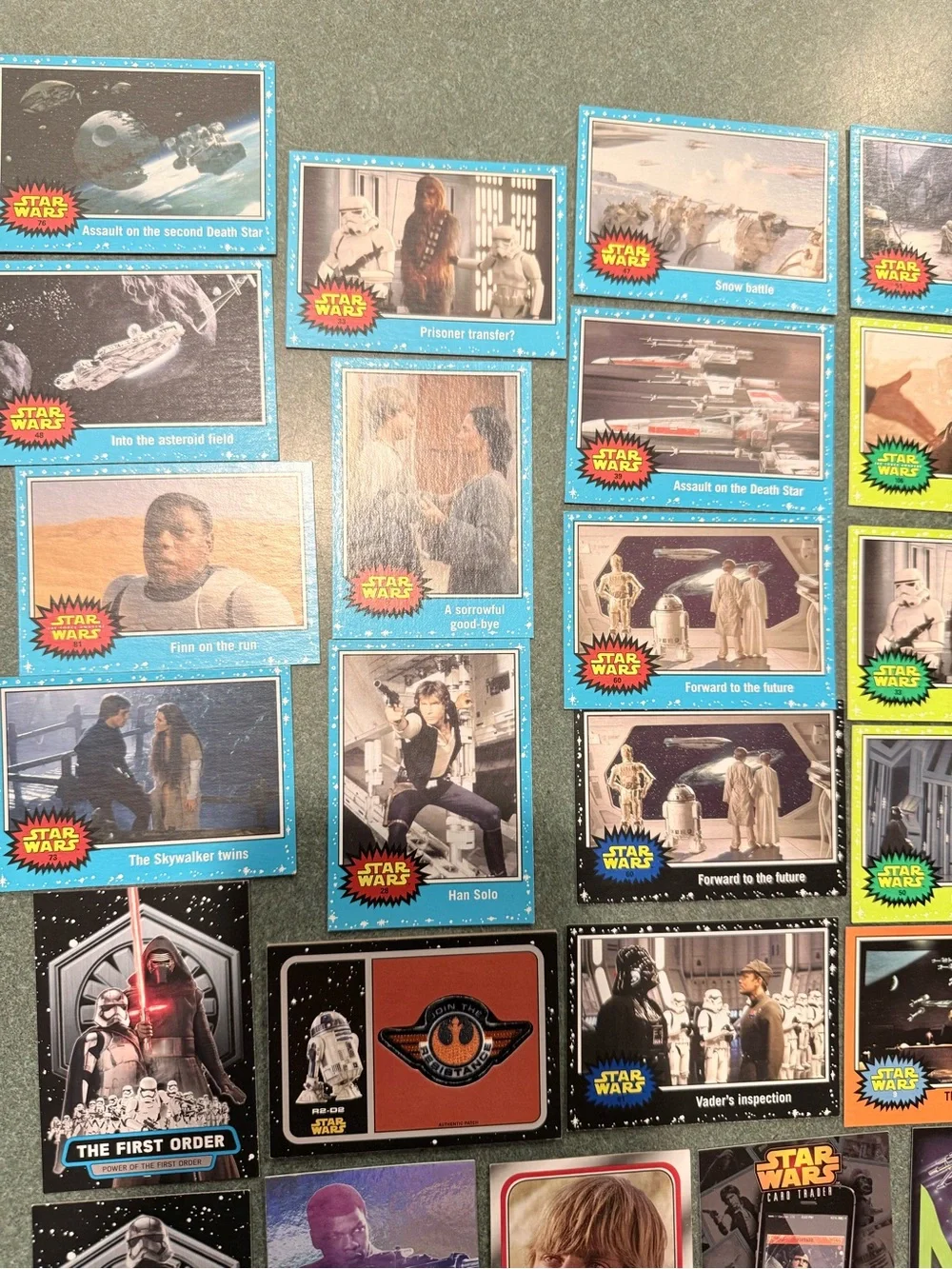 Star Wars Trading Cards Collection Mixed Characters Movie Moments by Topps